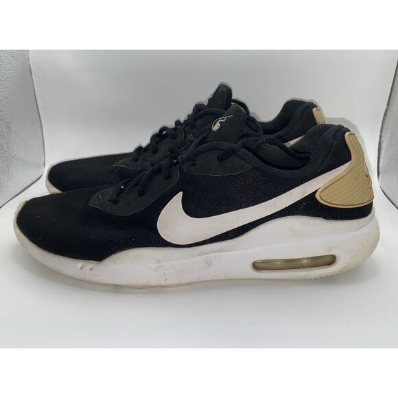 Nike Air Max Oketo Size 9 Black Athletic Running Shoes Sneakers AQ2236-002 - Picture 1 of 8